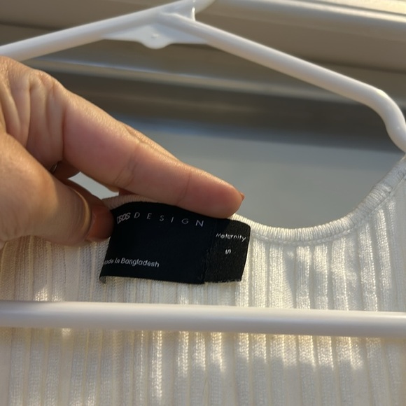 ASOS Design Maternity Ribbed Midi Dress - Picture 3 of 5